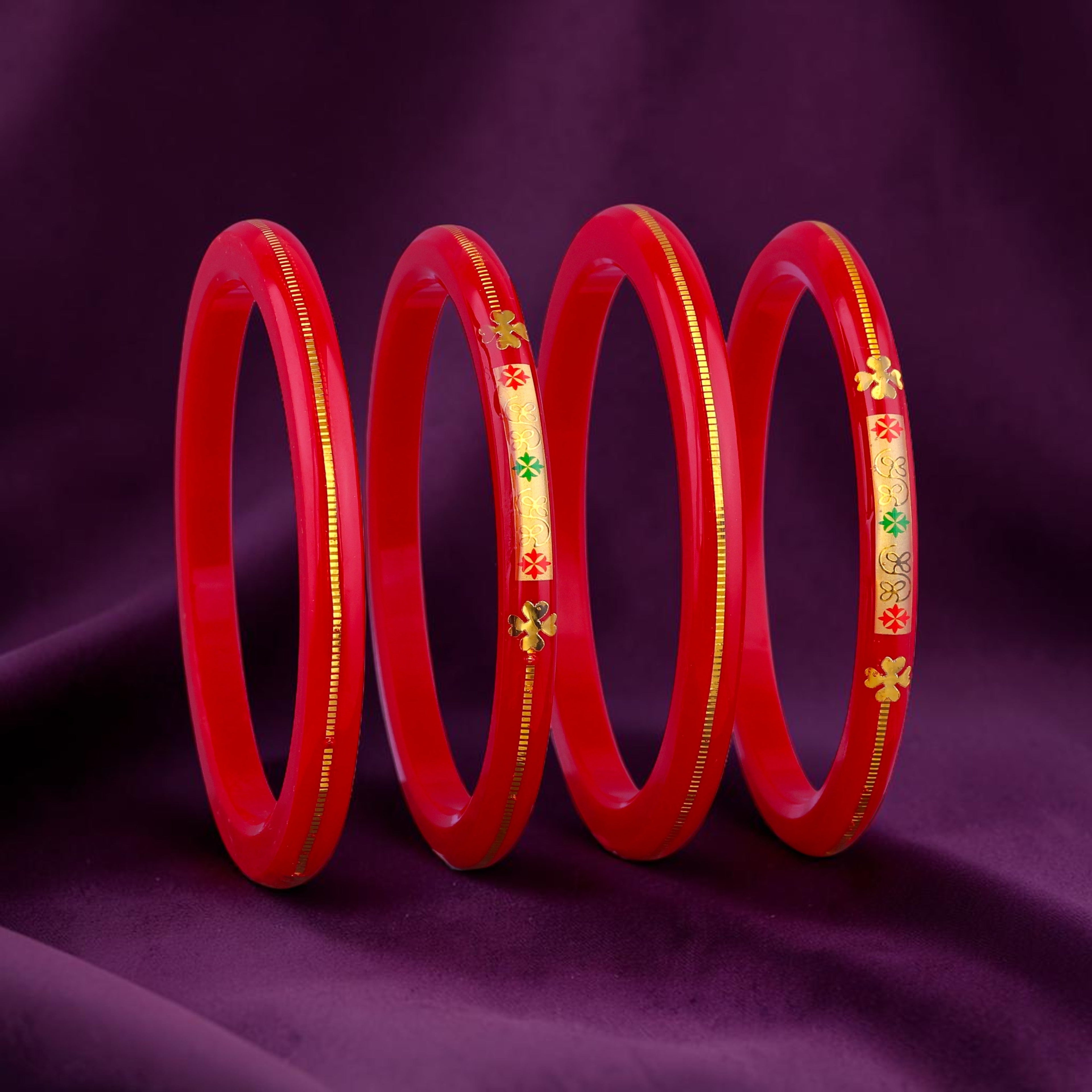 Gold Pola Bangles