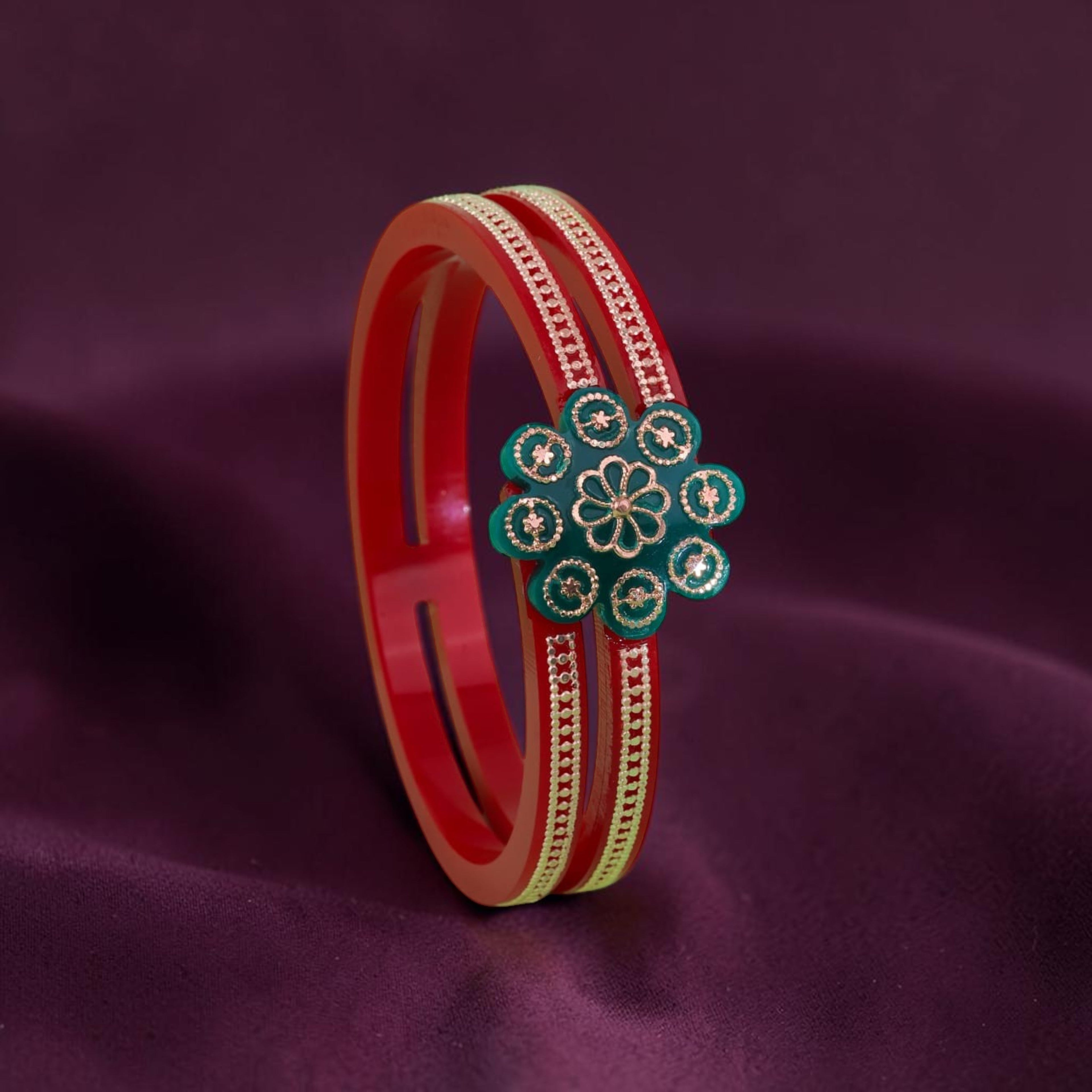 Rosegold Silver Bangles