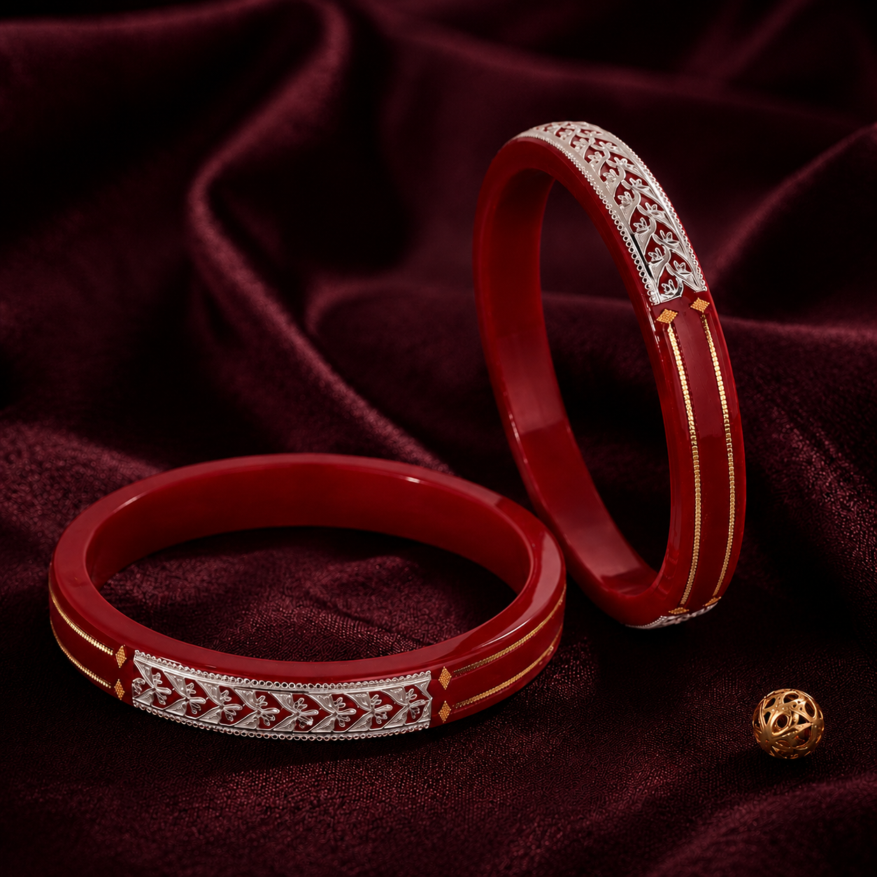 Silver Bangles