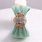 925 Sterling Silver Rose Gold Geometric Mesh Cuff Bracelet for Women | Adjustable Luxury Statement Bracelet | 7 Gram