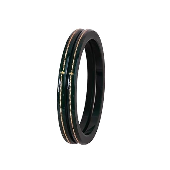 0.100 mil 22K Gold | Gold Pola Bangles For Women | Gifting & Ethnic Wear Jewelry | Pair of Bangles | Perfect Weddings & Festivals Gift For Women | BPJ_13