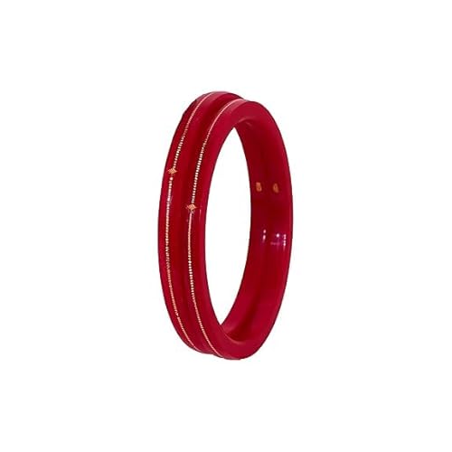 0.100 mil 22K Gold | Gold Pola Bangles For Women | Gifting & Ethnic Wear Jewelry | Pair of Bangles | Perfect Weddings & Festivals Gift For Women | BPJ_14 |