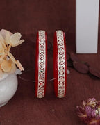 925 Silver Pola Bangles | Silver Kada For Women | Gifting & Ethnic Wear Jewelry | Pair of Bangles | Perfect Weddings & Festivals Gift For Women | Set of 2 | BPJ_005 |