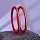 Exclusive Gold Pola Bangles – 22K Gold Plated Traditional Bangle Set for Women | Translucent Ruby Red Chura Kada Bangles | Bengali Ethnic Bridal & Festive Jewelry with Authenticity Card | BPJ_49