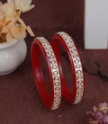 925 Silver Pola Bangles | Silver Kada For Women | Gifting & Ethnic Wear Jewelry | Pair of Bangles | Perfect Weddings & Festivals Gift For Women | Set of 2 | BPJ_005 |