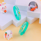 Turquoise & Silver Designer Bangles for Girls & Women | Moon & Star Embellished Bangle Set
