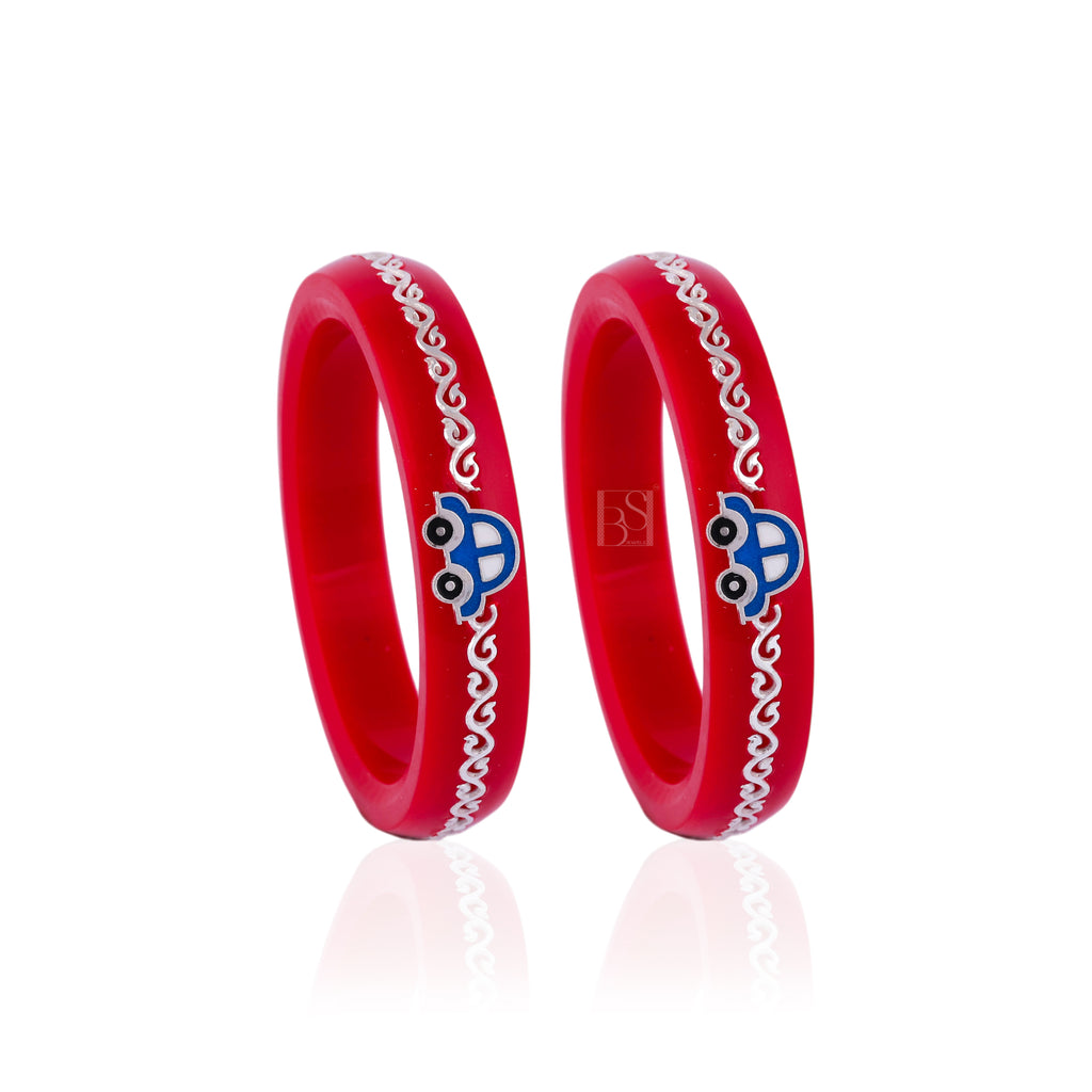 make a tittle and description and other details use in Shopify Listings for our product it is for girls  chilled Bangles and Rose gold silve bangle