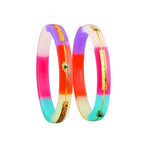 Gold Pola Bangles for Women | Traditional Handmade Bengali Pola Chudi | Premium Gold Foil Designer Bangles | Ethnic Festival Wedding Wear | Lightweight Daily Wear