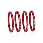 1 Gram With 925 Silver Pola Bangles and 22 Carate With 0.100 mil Gold | Silver & Gold Kada For Women | Gifting & Ethnic Wear Jewelry | Perfect Weddings & Festivals Gift For Women | Set of 4 | BPJ_17 |