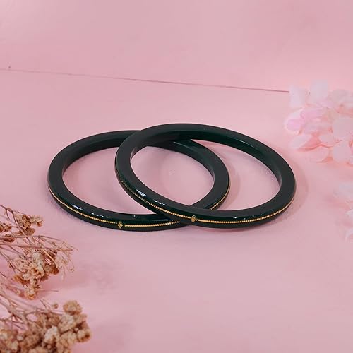 Bapasitaram jewels || 0.100 mil 22K Gold | Gold Pola Bangles For Women | Gifting & Ethnic Wear Jewelry | Pair of Bangles | Perfect Weddings & Festivals Gift For Women | BPJ_13 |