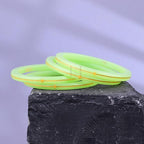 Exclusive Gold Pola Bangles for Women – Mint Green Acrylic Bangles with Gold Line Design | Elegant Traditional Lightweight Ethnic Chudi for Wedding, Festival, Puja, Party & Daily Wear | Pack of 2 & 4 | BPJ_74