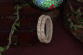 22K Exclusive Floral Designer Gold Bangles for Women | Ivory Carved Traditional Gold Bangles | 2.75 Gram