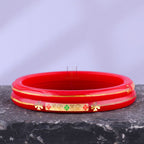 0.100 mil 22K Gold | Gold Pola Bangles For Women | Gifting & Ethnic Wear Jewelry | Pair of Bangles | Perfect Weddings & Festivals Gift For Women | BPJ_16